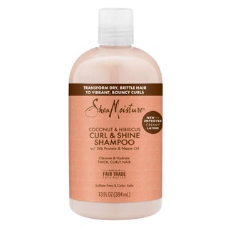 Shea Moisture Coconut & Hibiscus Curl & Shine Shampoo - 384ml
