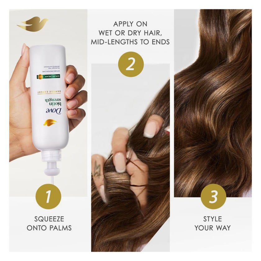 Dove Biotin Strength Hair Serum Cream - 200ml