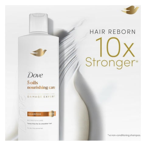 Dove 5 Oils Nourishing Care Shampoo - 600ml