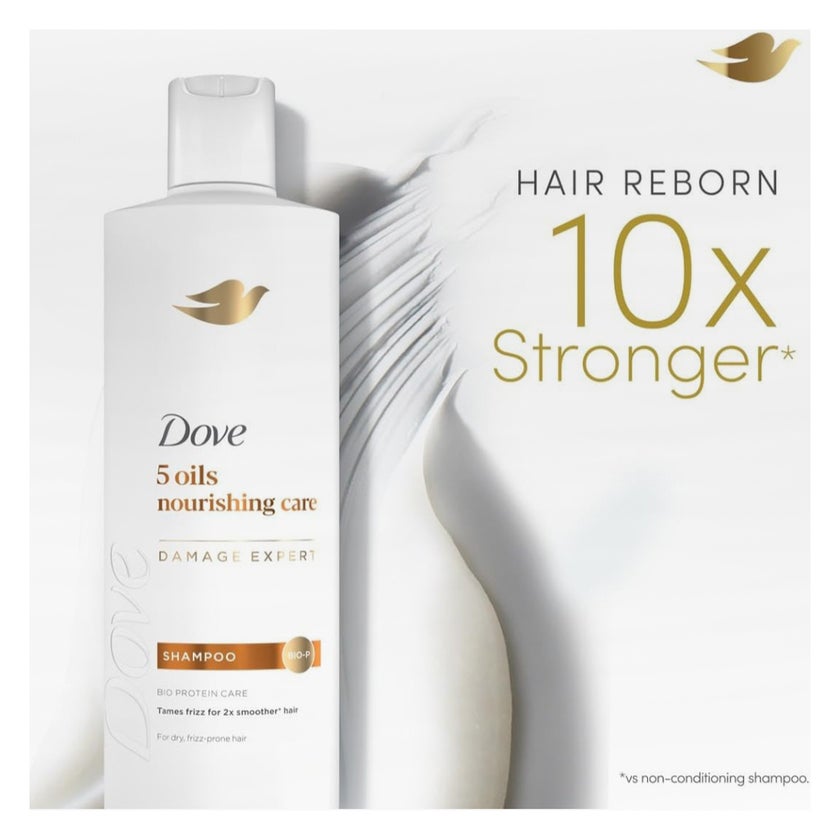 Dove 5 Oils Nourishing Care Shampoo - 600ml