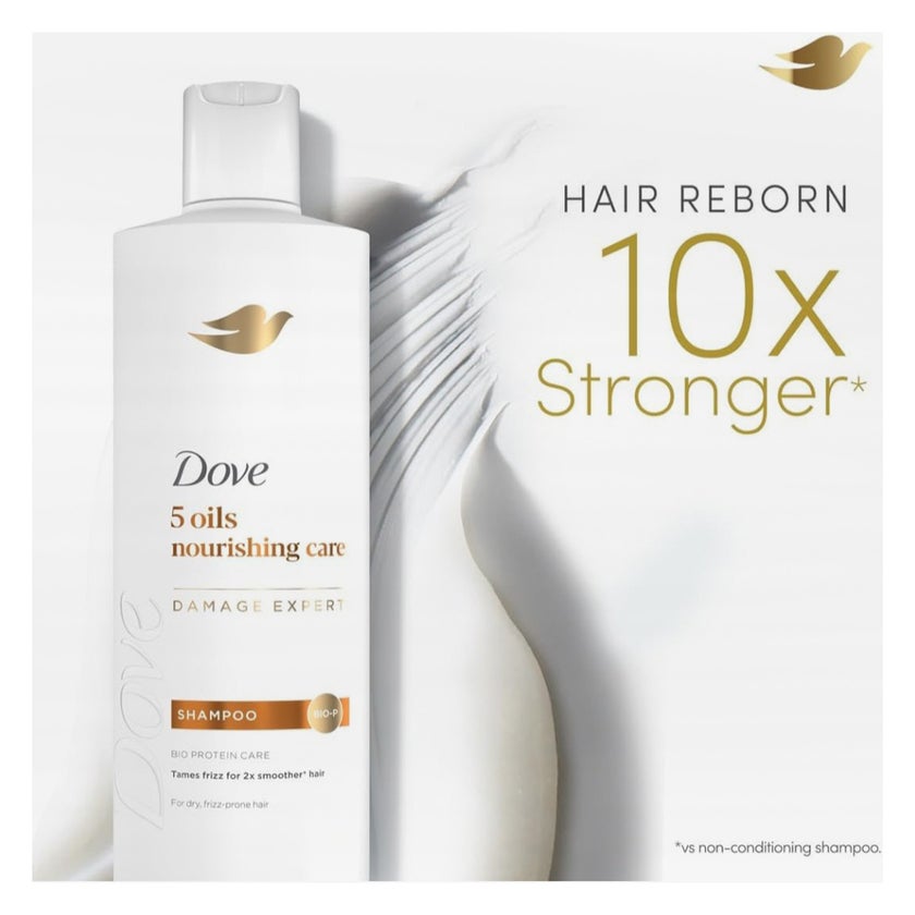 Dove 5 Oils Nourishing Care Shampoo - 200ml