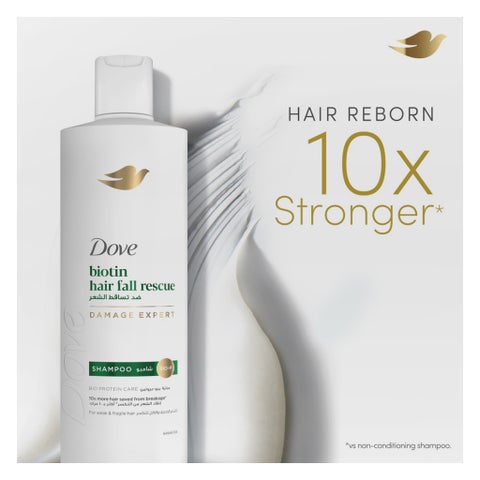 Dove Biotin Hair Fall Rescue Shampoo - 600ml