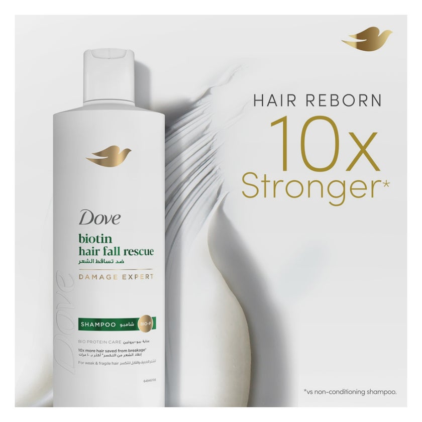 Dove Biotin Hair Fall Rescue Shampoo - 600ml