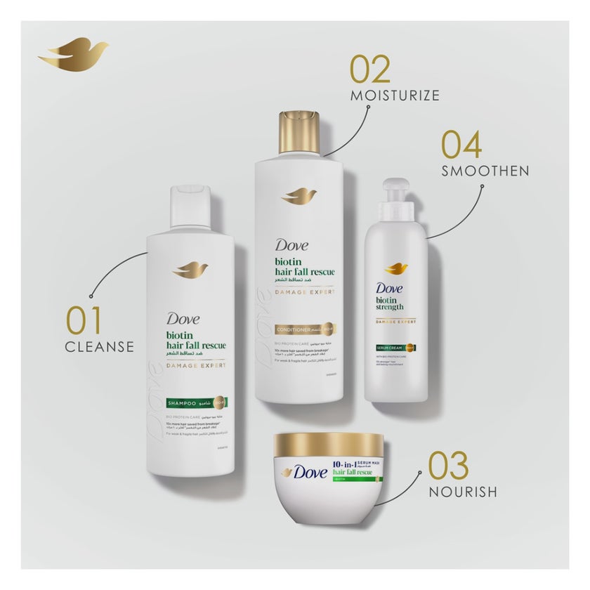 Dove Biotin Hair Fall Rescue Shampoo - 600ml