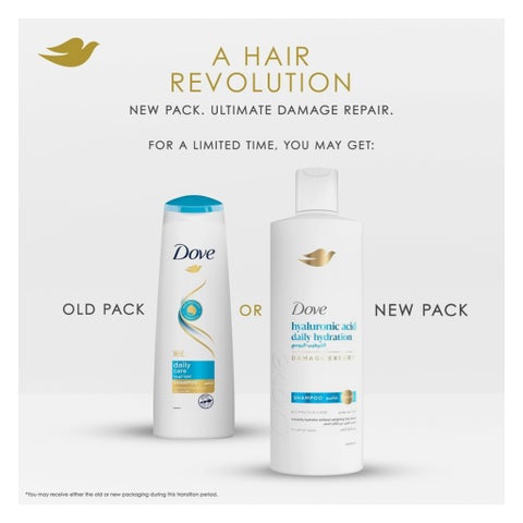Dove Hyaluronic Acid Daily Hydration Shampoo - 200ml