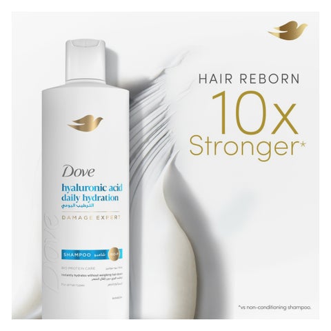 Dove Hyaluronic Acid Daily Hydration Shampoo - 200ml