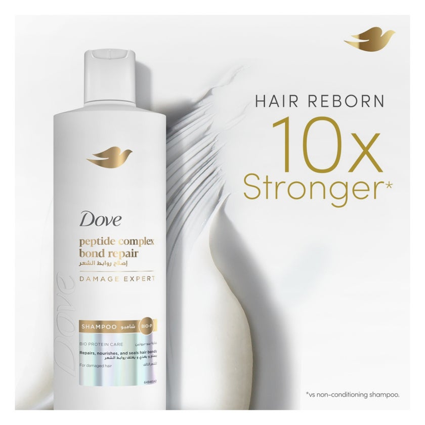 Dove Peptide Complex Bond Repair Shampoo - 350ml