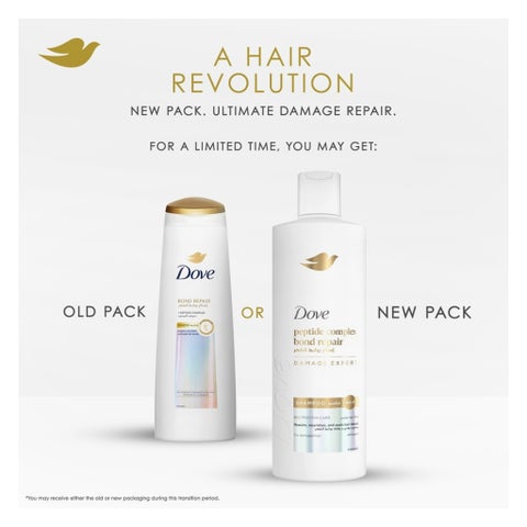 Dove Peptide Complex Bond Repair Shampoo - 350ml