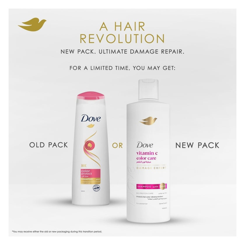 Dove Vitamin C Color Care Shampoo - 400ml