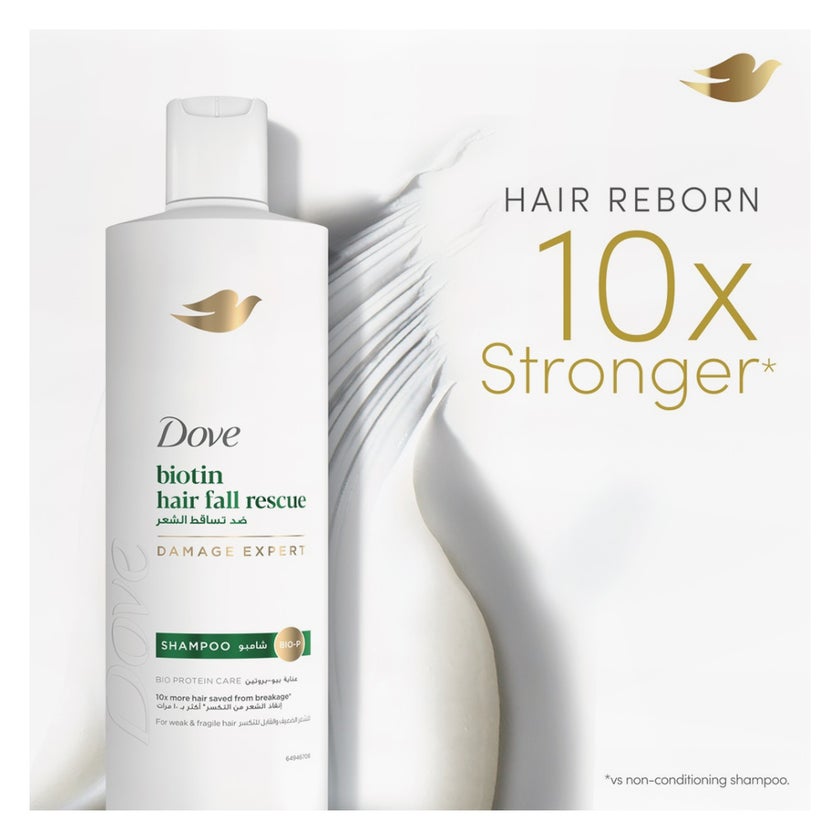 Dove Biotin Hair Fall Rescue Shampoo - 400ml