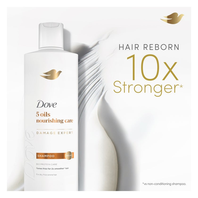 Dove 5 Oils Nourishing Care Shampoo - 350ml