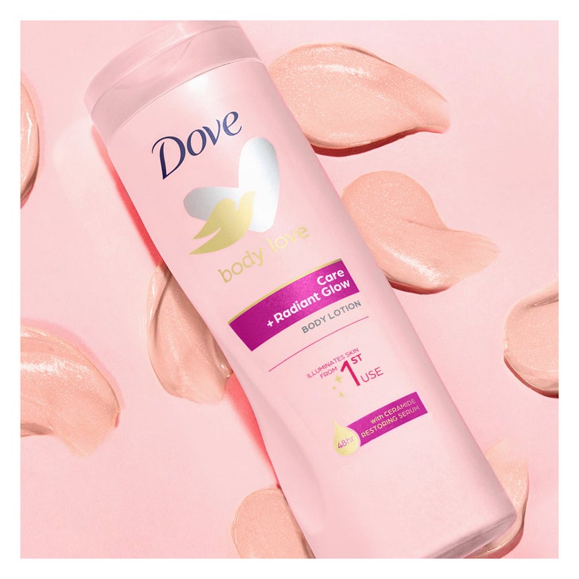 Dove Body Love Care + Radiant Glow Body Lotion - 400ml