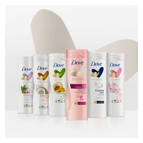 Dove Body Love Care + Radiant Glow Body Lotion - 400ml