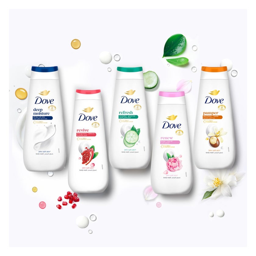 Dove Pamper Shea Butter + Vanilla Body Wash - 400ml