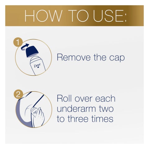 Dove Nourishing Secrets 48H Roll On Deodorant, Coconut & Jasmine - 50ml