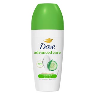 Dove Advanced Care 72H Roll On Deodorant, Cucumber & Green Tea - 50ml