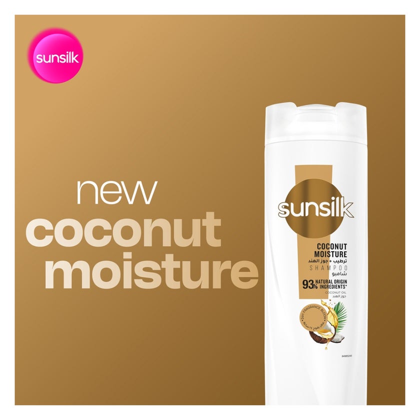 Sunsilk Coconut Moisture Shampoo - 400ml