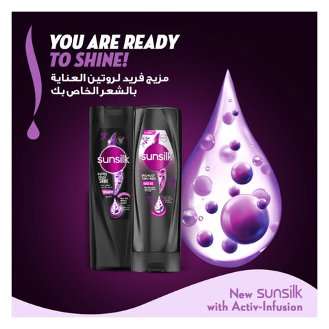 Sunsilk Stunning Black Shine Shampoo - 700ml