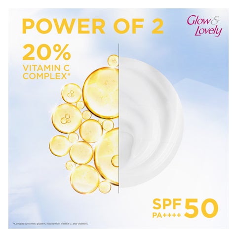 Glow & Lovely Bright UV Duo SPF 50 Face Cream - 50ml