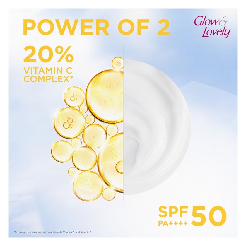 Glow & Lovely Bright UV Duo SPF 50 Face Cream - 50ml