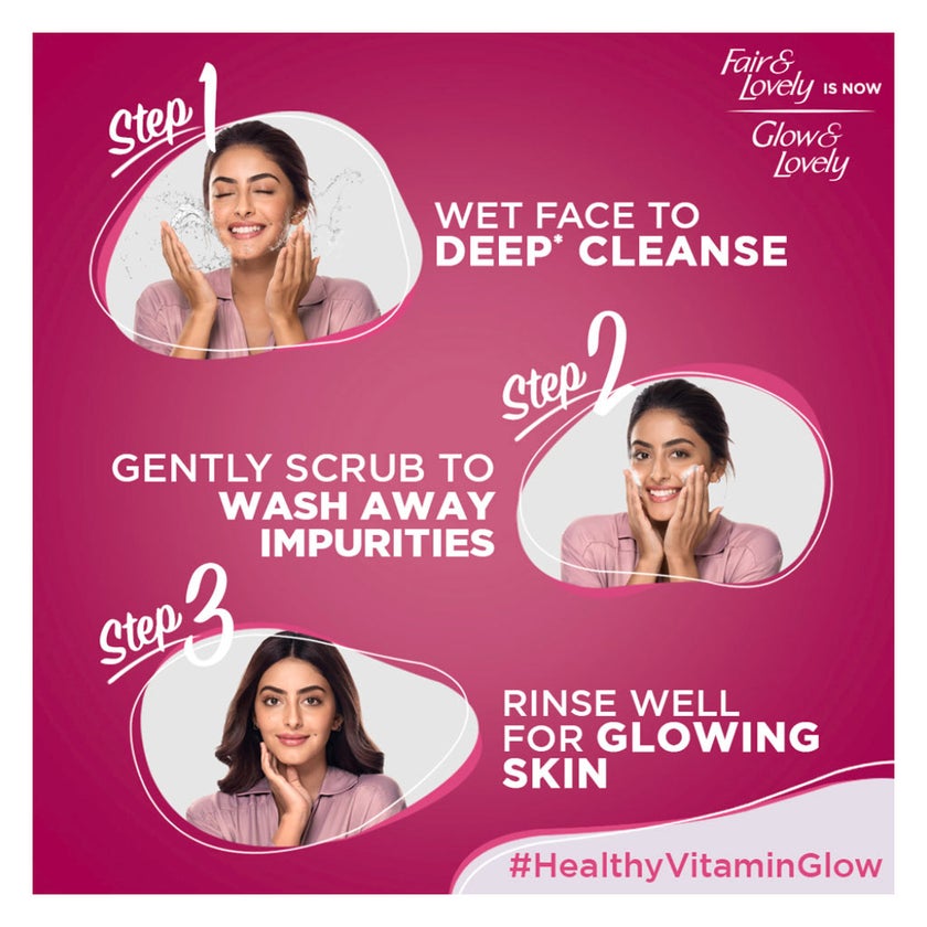 Glow & Lovely Oil Control Activated Charcoal Face Wash - 150ml