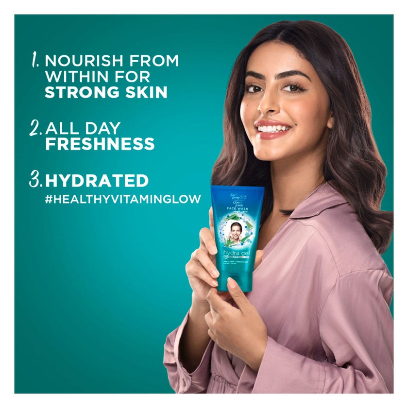 Glow & Lovely Hydra Gel Face Wash - 150ml