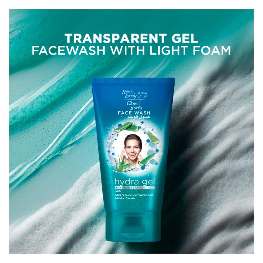Glow & Lovely Hydra Gel Face Wash - 150ml