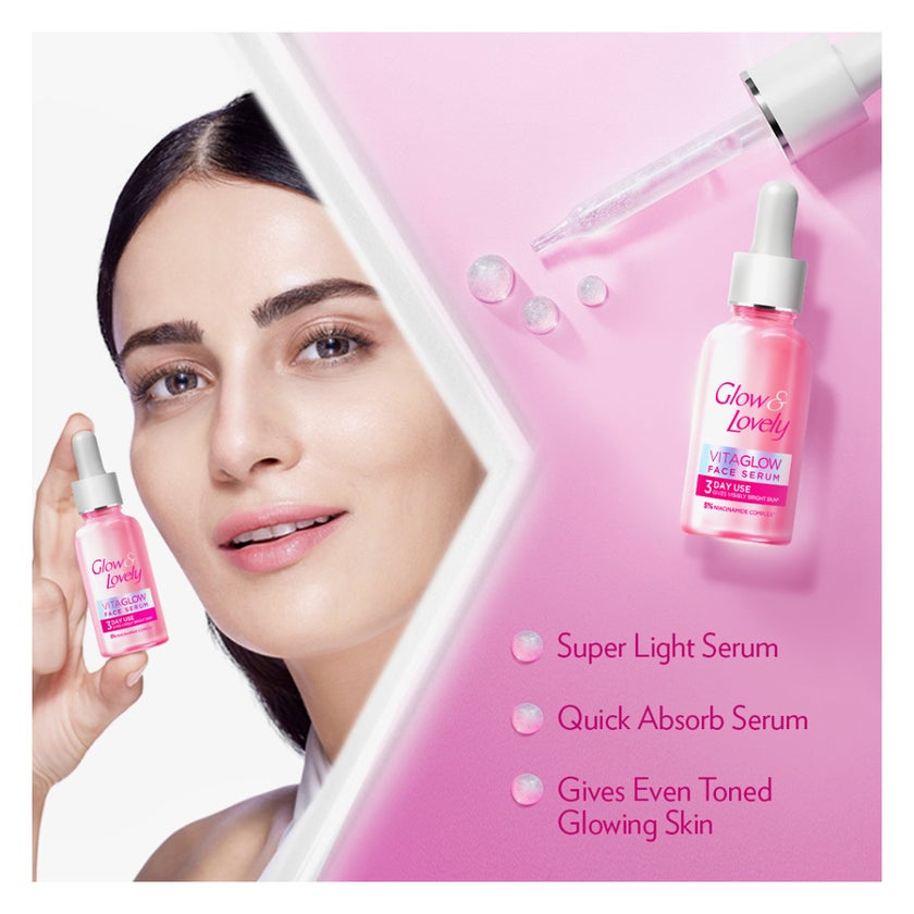Glow & Lovely Vitaglow Face Serum - 30g