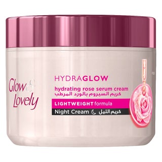 Glow & Lovely Hydraglow Hydrating Rose Serum Night Cream - 50g