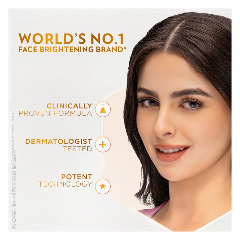 Glow & Lovely Natural Glow Herbal Serum Cream - 100g