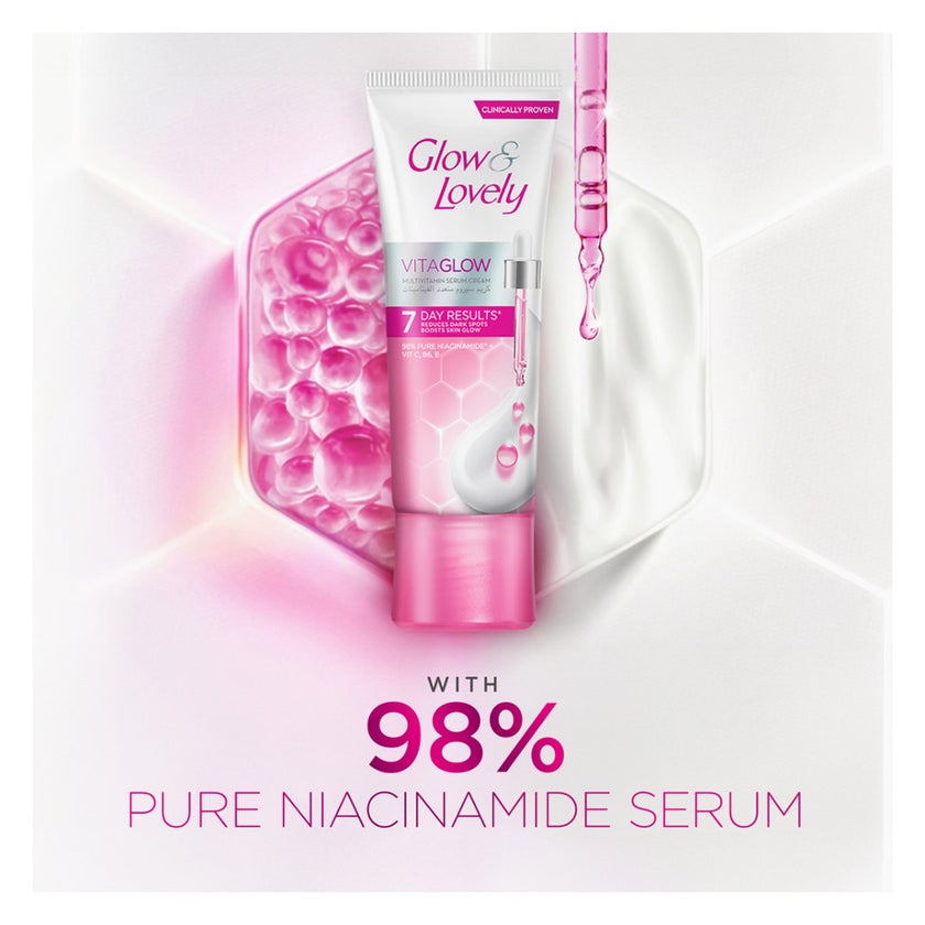 Glow & Lovely Vitaglow Multivitamin Serum Cream - 100g