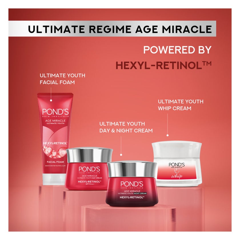 Ponds Age Miracle Whip Day Cream - 50g