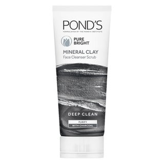 Ponds Pure Bright Mineral Clay Face Scrub - 90g