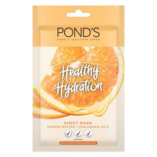 Ponds Healthy Hydration Orange Nectar Face Sheet Mask