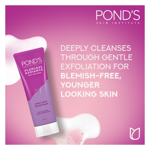 Ponds Flawless Radiance Even Tone Facial Foam Cleanser - 100g