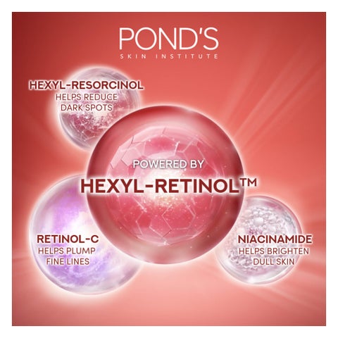 Ponds Age Miracle Hexyl-Retinol Facial Foam Cleanser - 100g