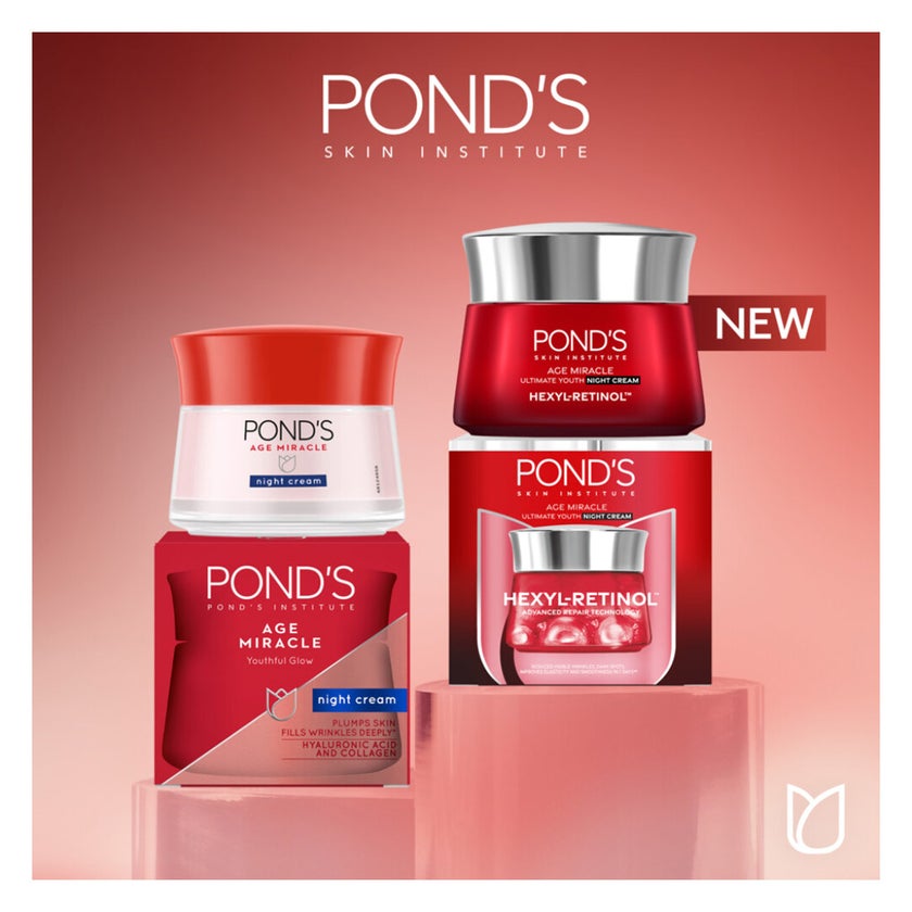 Ponds Age Miracle Hexyl-Retinol Night Cream - 50g