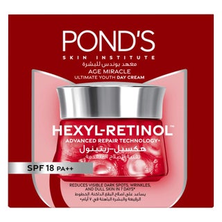 Ponds Age Miracle Hexyl-Retinol SPF 18 Day Cream - 50g