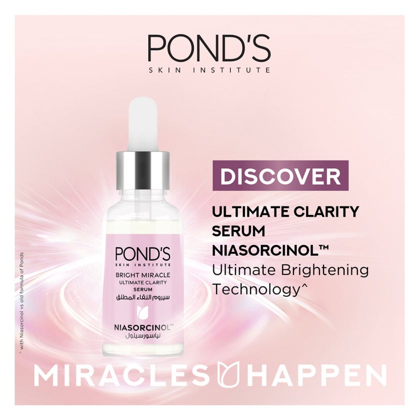 Ponds Bright Miracle Niasorcinol Face Serum - 30ml