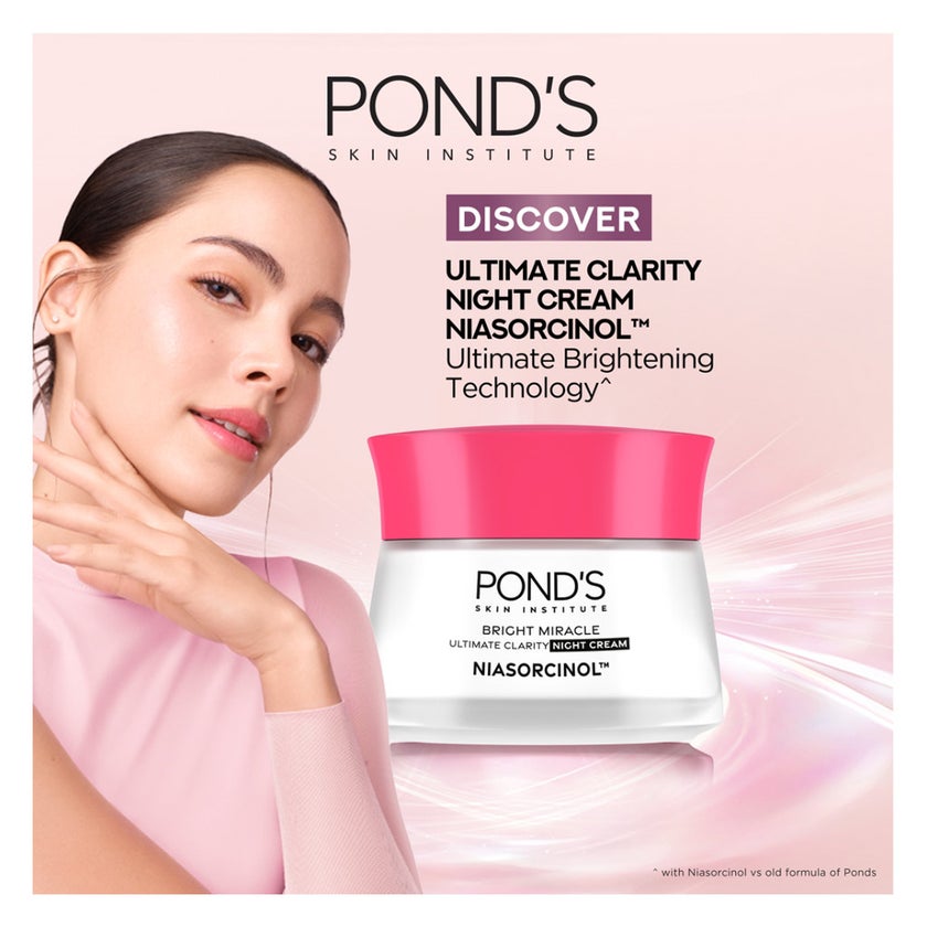 Ponds Bright Miracle Niasorcinol Night Cream - 50g