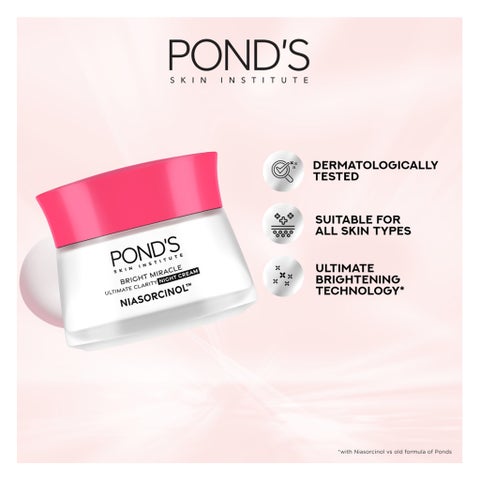 Ponds Bright Miracle Niasorcinol Night Cream - 50g