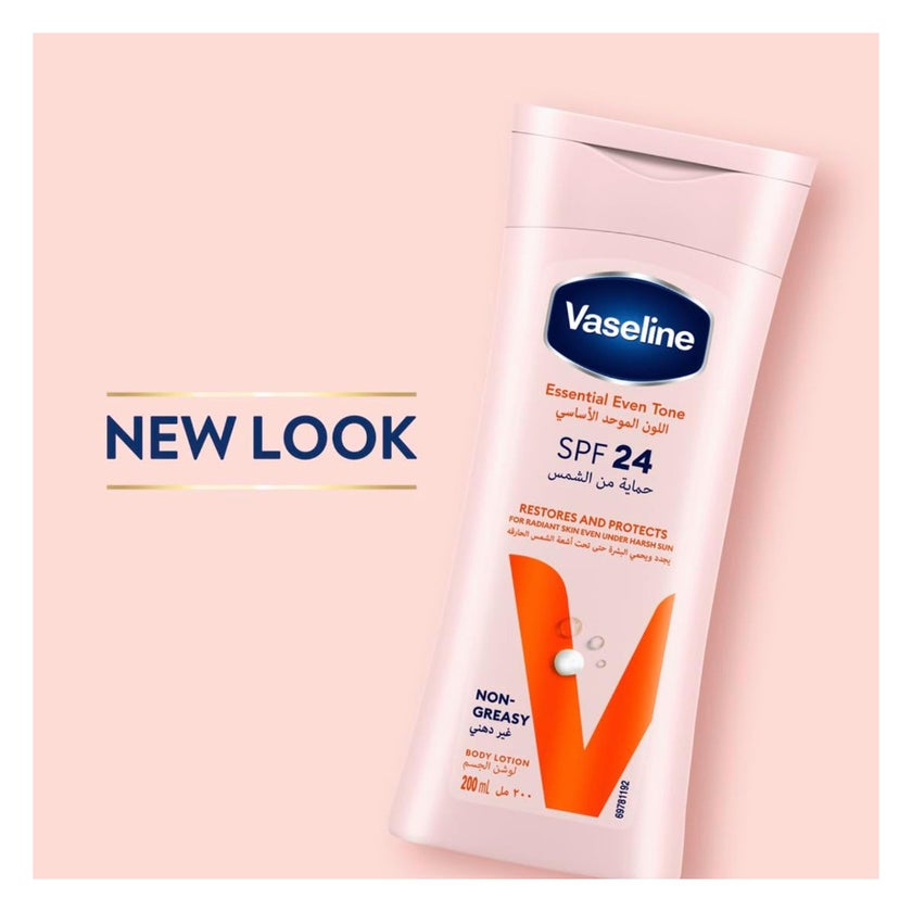 Vaseline Essential Even Tone SPF 24 Body Lotion - 200ml