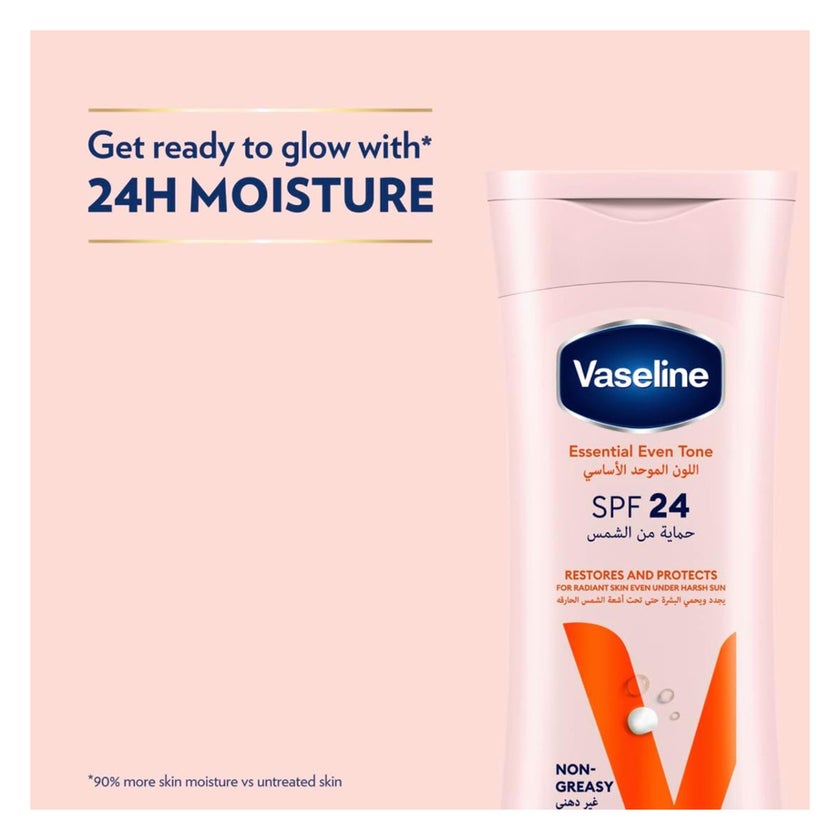 Vaseline Essential Even Tone SPF 24 Body Lotion - 200ml