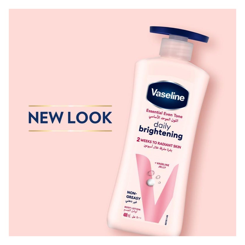Vaseline Essential Even Tone Daily Brightening Body Lotion - 725ml