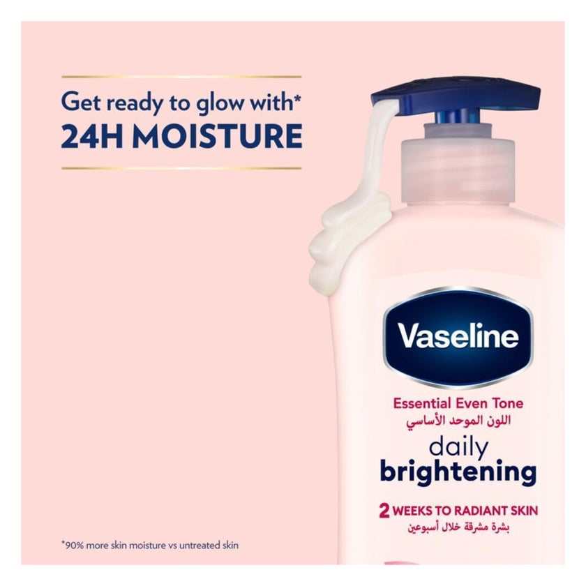 Vaseline Essential Even Tone Daily Brightening Body Lotion - 725ml