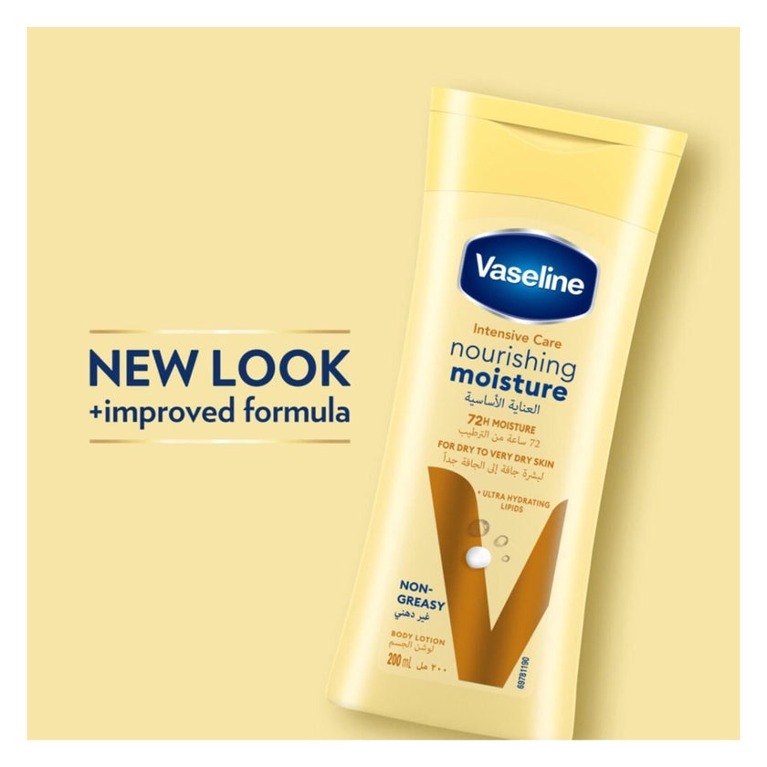 Vaseline Intensive Care Nourishing Moisture Body Lotion - 200ml