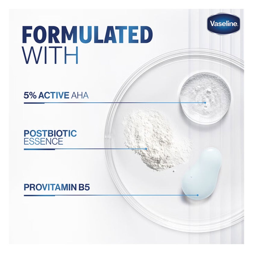 Vaseline Pro Derma 5% AHA Essence Smoothing Body Lotion - 250ml