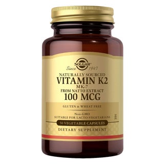 Solgar Vitamin K2 100mcg Vegetables Capsules - 50 Capsules