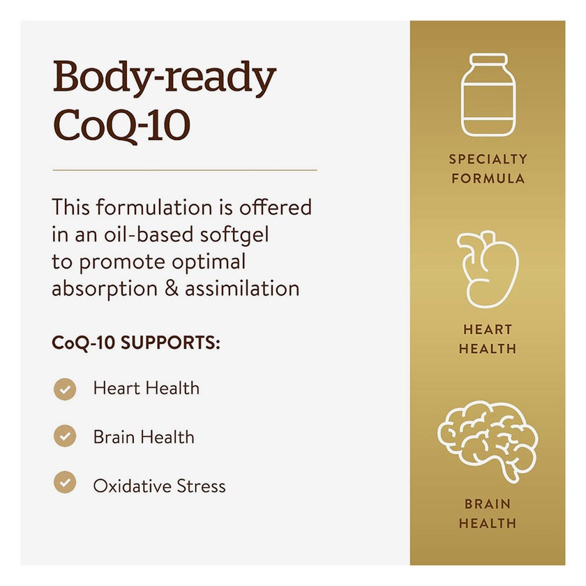 Solgar Megasorb CoQ-10 600mg Softgels - 30 Softgels