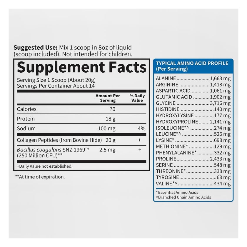 Garden Of Life Grass Fed Collagen Peptides, Unflavored - 280g